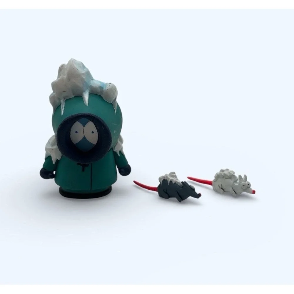 Frozen Kenny Action Figure Series 3 2005 South Park Mezco Loose‎ Rats